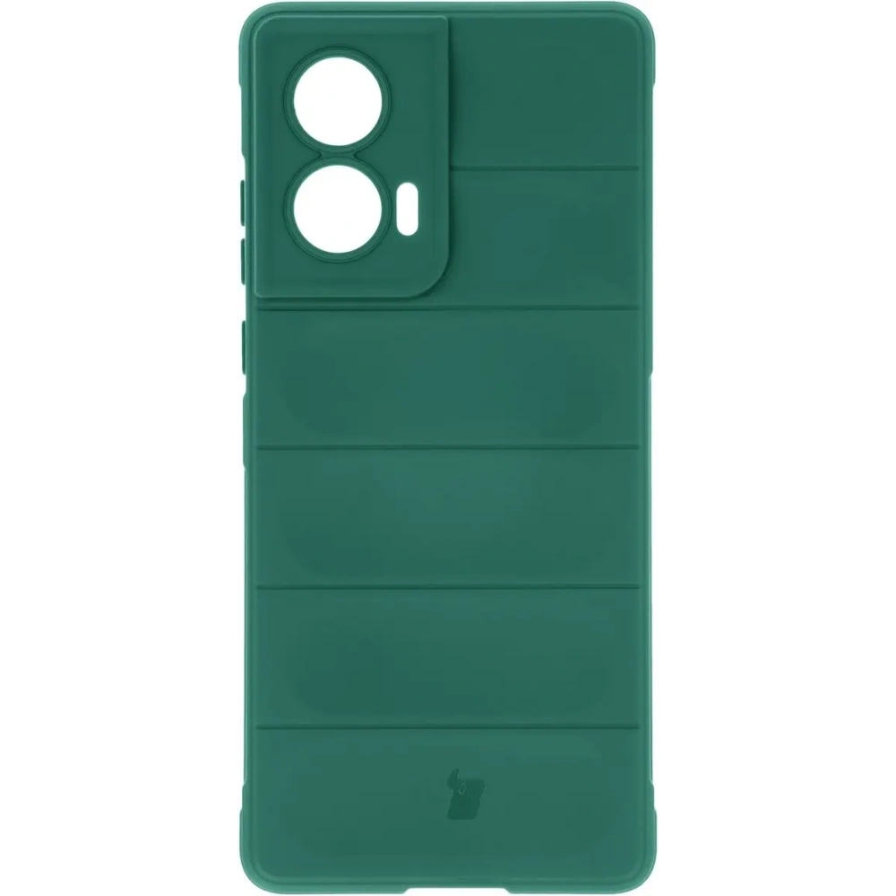 Pancerne etui Bizon Case Tur do Motorola Edge 50 Fusion ciemnozielone