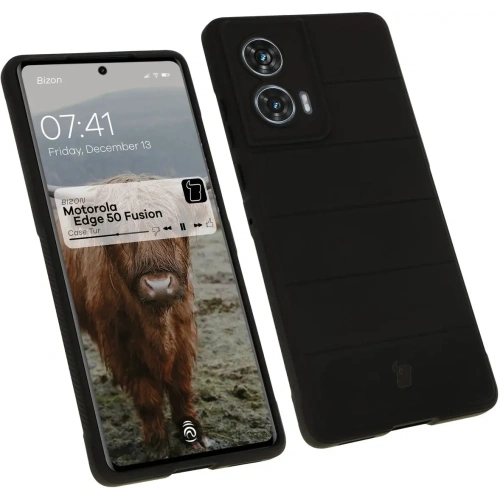 Kup Bizon Case Tur Motorola Edge 50 Fusion schwarz - BIZ6794 - {ean13} - Sklep Home Screen