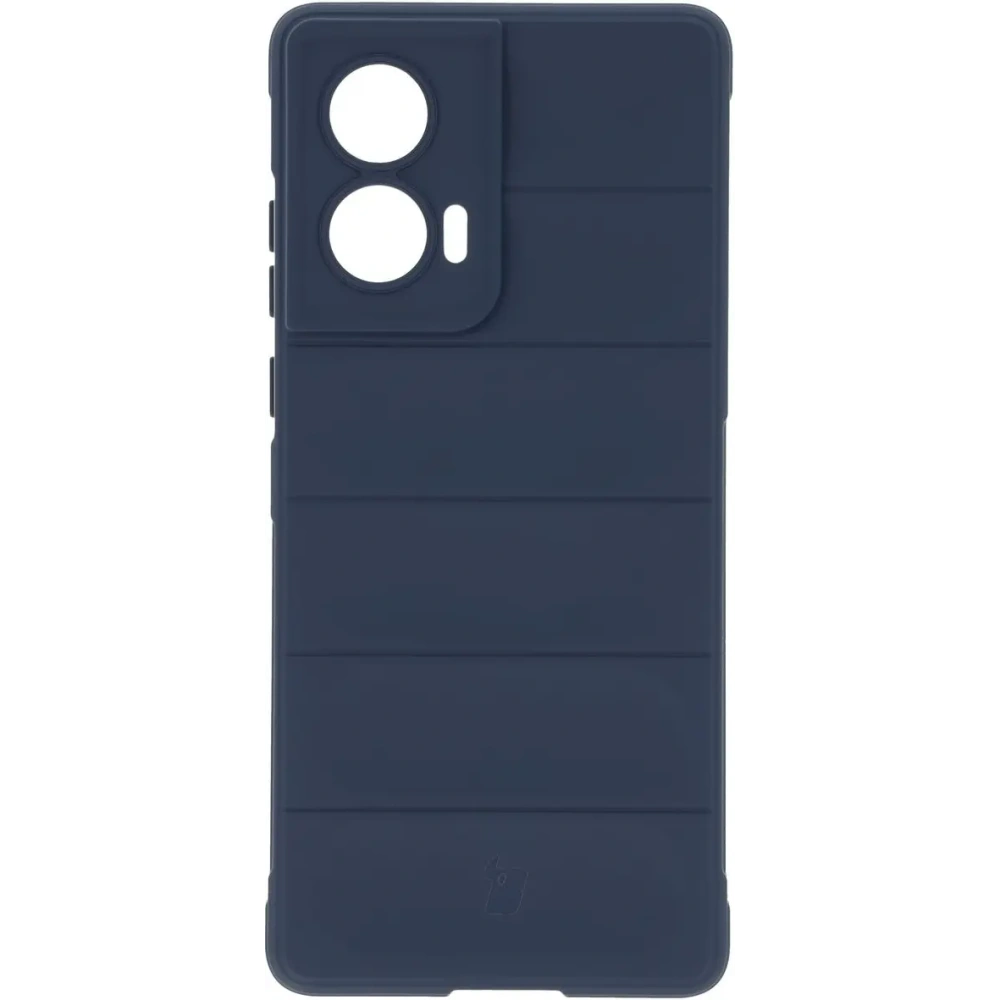 Pancerne etui Bizon Case Tur do Motorola Edge 50 Fusion granatowe