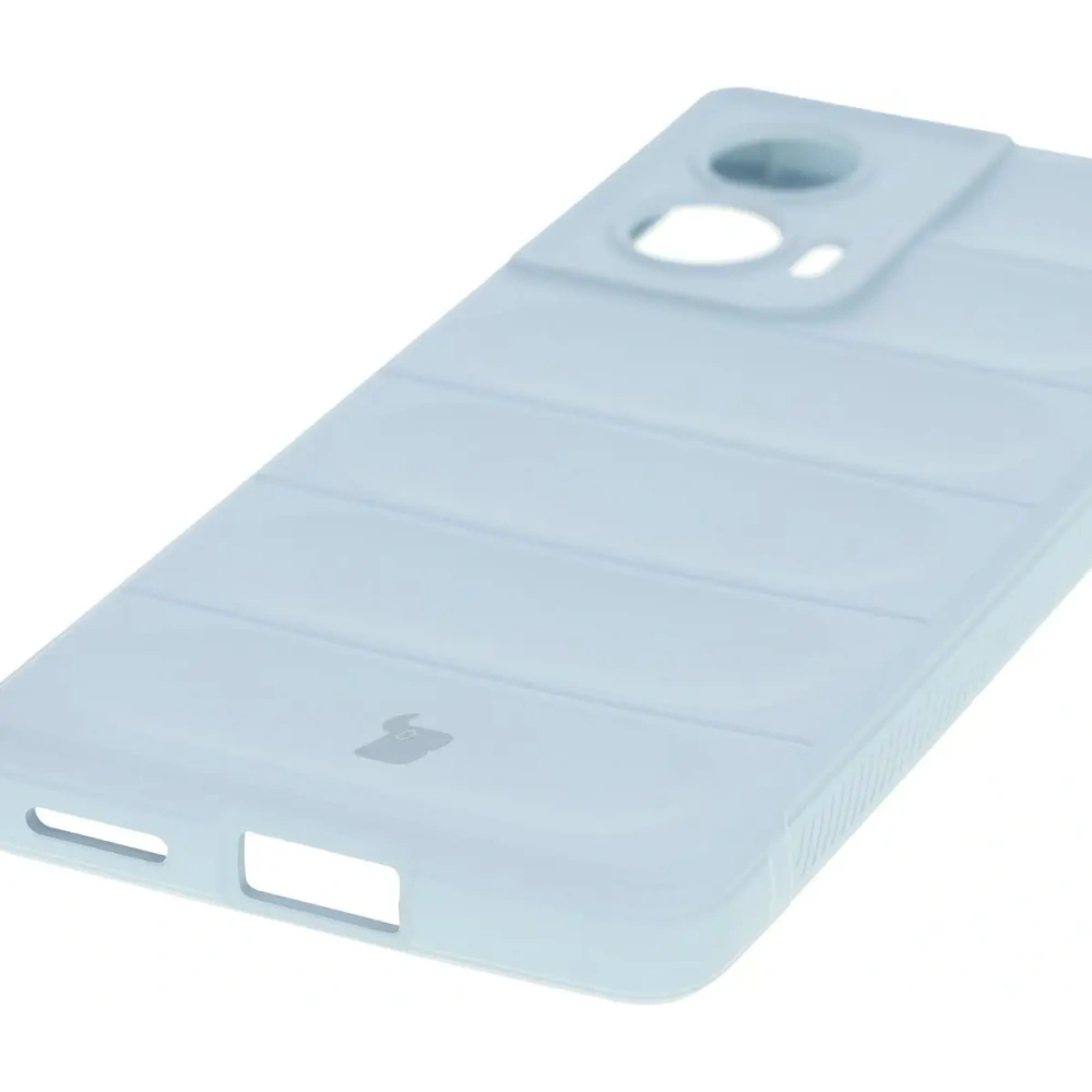 Pancerne etui Bizon Case Tur do Motorola Edge 50 Fusion jasnoniebieskie