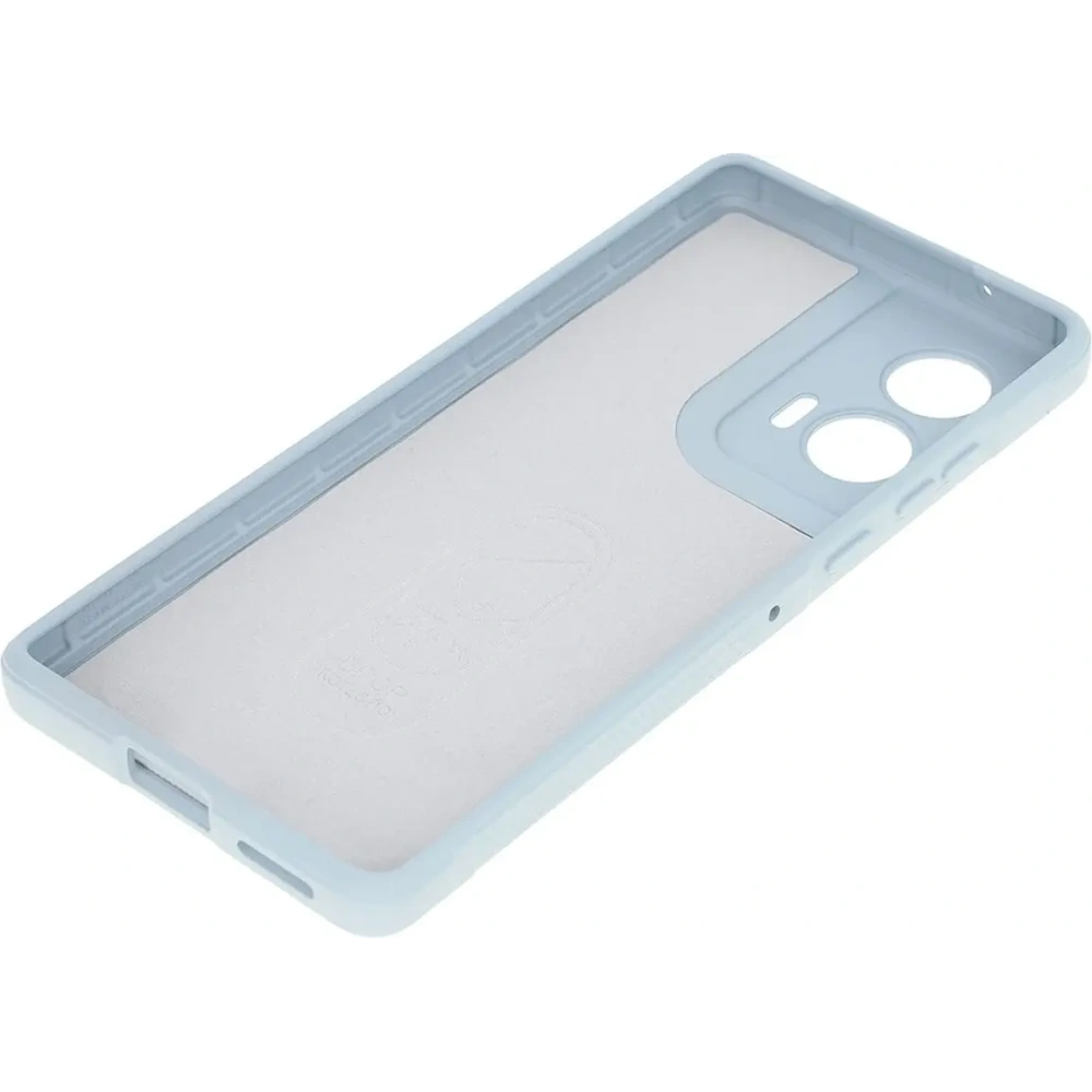 Pancerne etui Bizon Case Tur do Motorola Edge 50 Fusion jasnoniebieskie