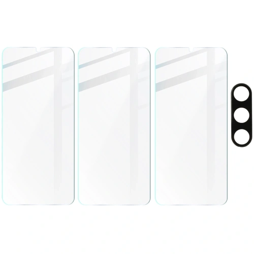 Kup Bizon Clear 3x sticlă pentru ecran + sticlă pentru cameră Samsung Galaxy A16 4G/5G - BIZ6799 - {ean13} - Sklep Home Screen