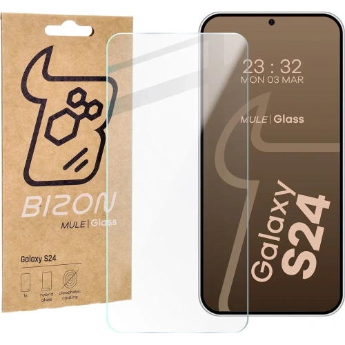 Buy Bizon Glass Mule Flexible hybrid glass Samsung Galaxy S24 - BIZ6800 - {ean13} - Home Screen Store Europe