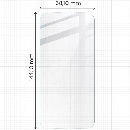 Kup Bizon Glass Mule Apple iPhone 15 - BIZ6803 - {ean13} - Sklep Home Screen