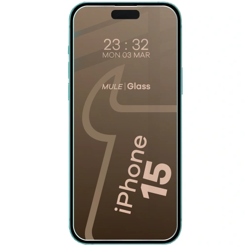 Kup Elastické hybridní sklo Bizon Glass Mule pro Apple iPhone 15 - BIZ6803 - {ean13} - Sklep Home Screen