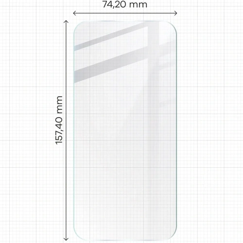 Kup Elastické hybridní sklo Bizon Glass Mule pro Apple iPhone 15 Plus - BIZ6804 - {ean13} - Sklep Home Screen