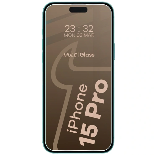 Kup Elastyczne szkło hybrydowe Bizon Glass Mule do Apple iPhone 15 Pro - BIZ6805 - {ean13} - Sklep Home Screen