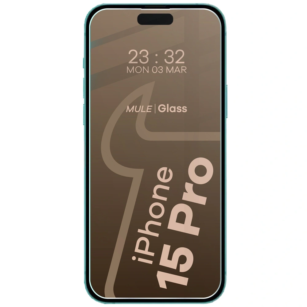 Elastyczne szkło hybrydowe Bizon Glass Mule do Apple iPhone 15 Pro