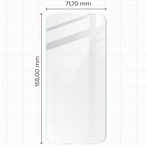 Buy Bizon Glass Mule Flexible hybrid glass Apple iPhone 15 Pro Max - BIZ6806 - {ean13} - Home Screen Store Europe