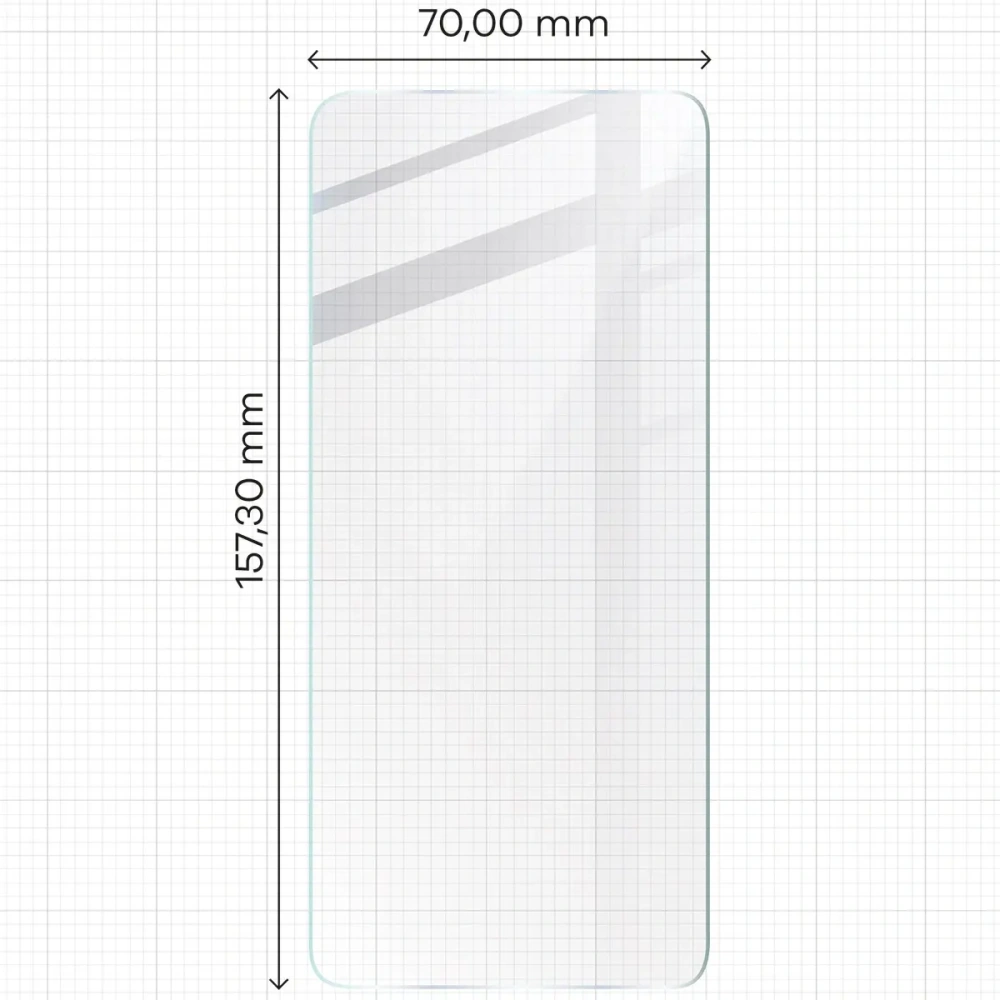 Elastyczne szkło hybrydowe Bizon Glass Mule do OnePlus Nord 4