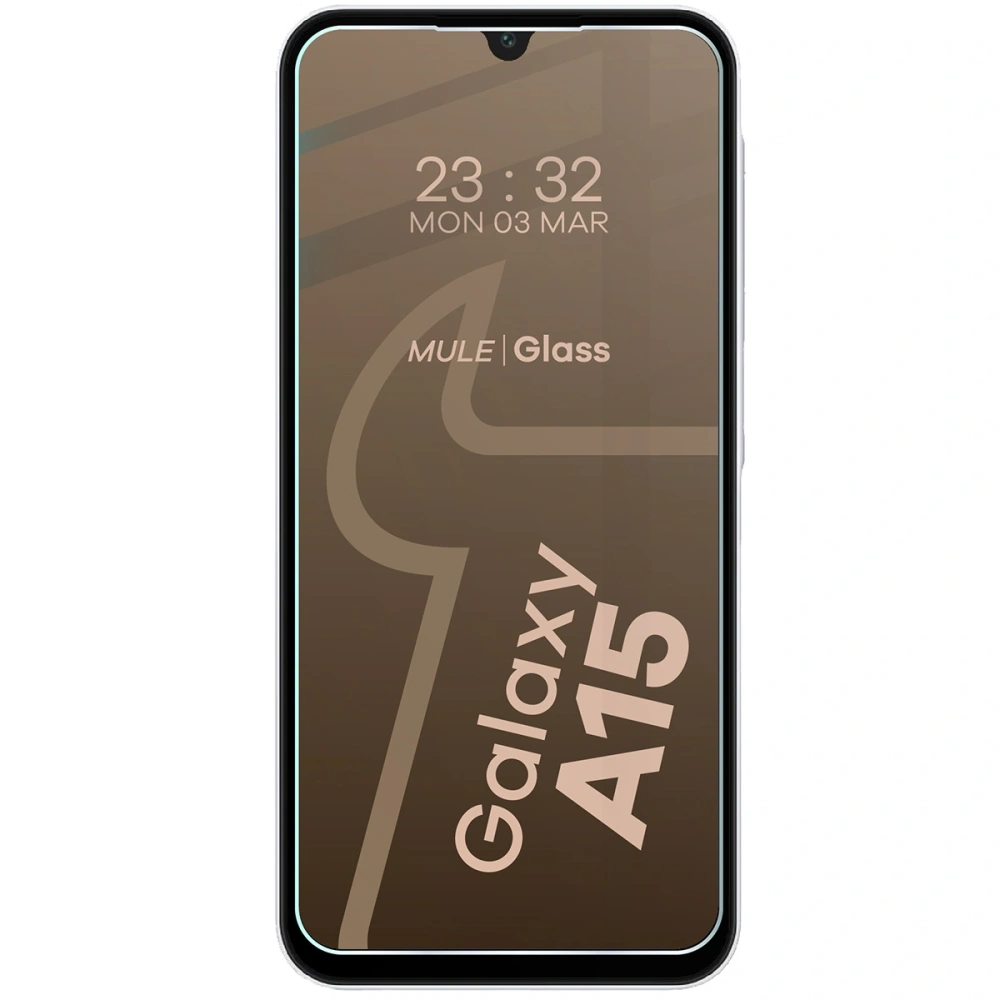 Elastyczne szkło hybrydowe Bizon Glass Mule do Samsung Galaxy A15 4G/5G