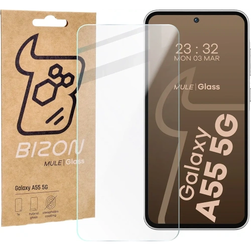 Kup Elastické hybridní sklo Bizon Glass Mule pro Samsung Galaxy A55 5G - BIZ6809 - {ean13} - Sklep Home Screen