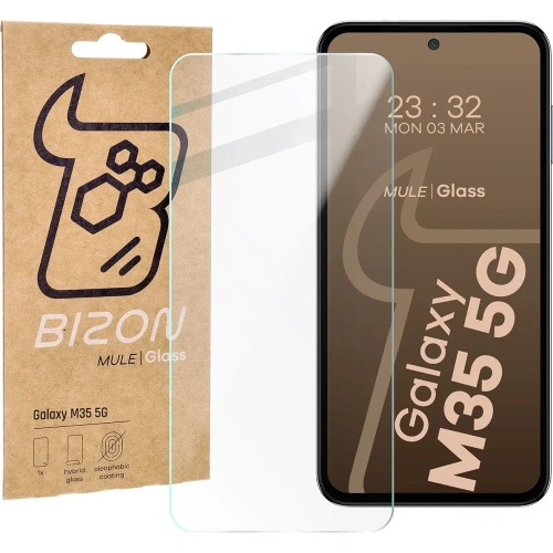 Buy Bizon Glass Mule Flexible hybrid glass Samsung Galaxy M35 5G - BIZ6810 - {ean13} - Home Screen Store Europe