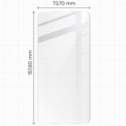 Buy Bizon Glass Mule Flexible hybrid glass Samsung Galaxy M35 5G - BIZ6810 - {ean13} - Home Screen Store Europe