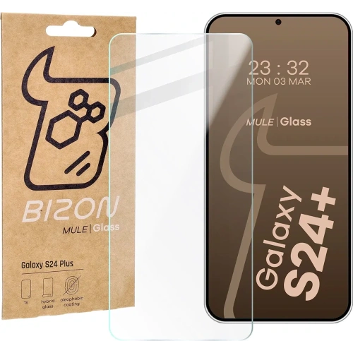 Kup Elastyczne szkło hybrydowe Bizon Glass Mule do Samsung Galaxy S24 Plus - BIZ6812 - {ean13} - Sklep Home Screen