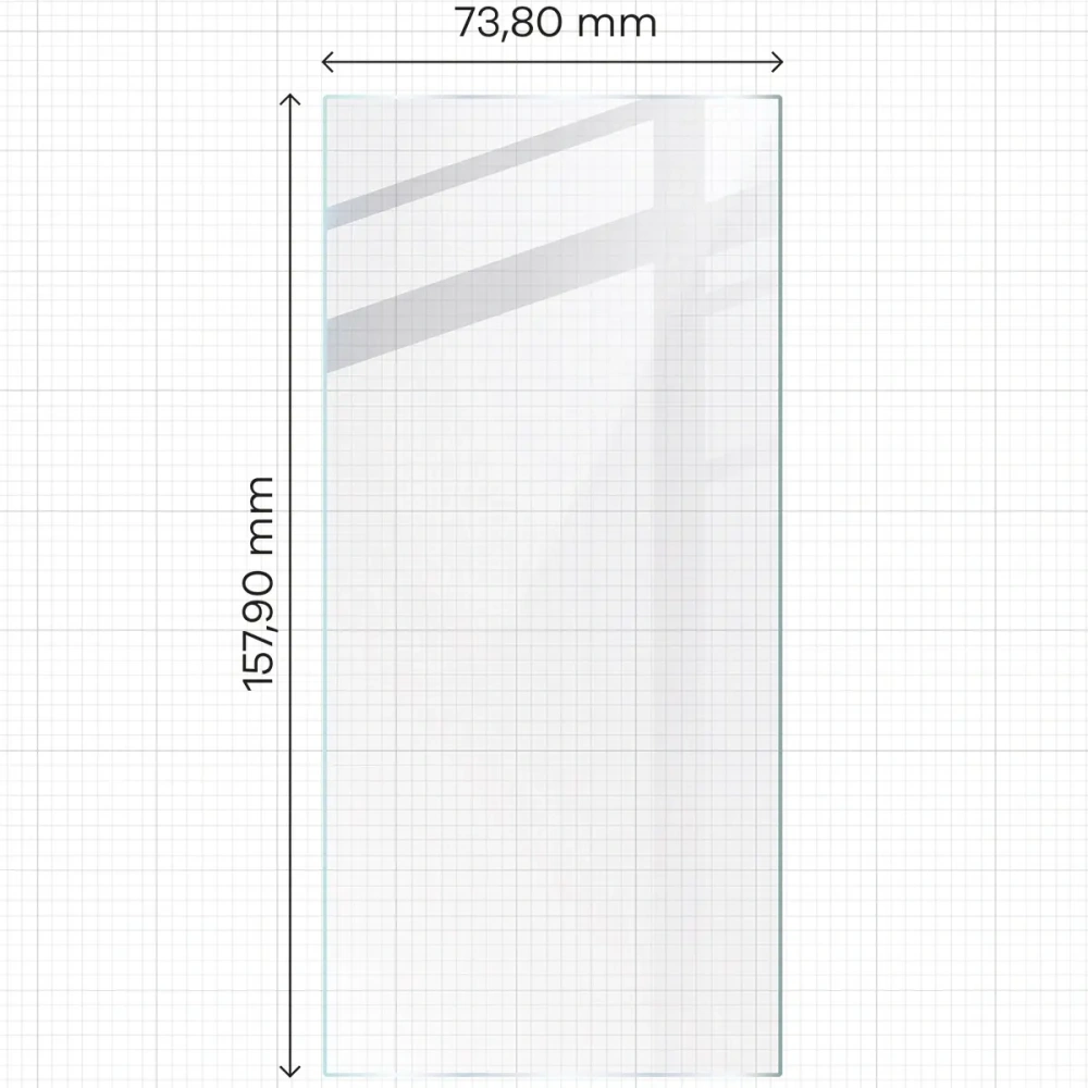 Elastyczne szkło hybrydowe Bizon Glass Mule do Samsung Galaxy S24 Ultra