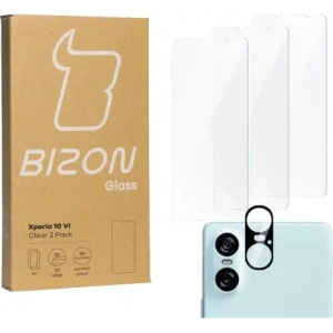 Kup Bizon Clear 3x sticlă pentru ecran + sticlă pentru cameră Sony Xperia 10 VI - BIZ6814 - {ean13} - Sklep Home Screen