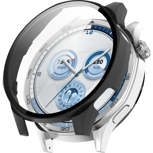 Buy Bizon Case+Glass Watch Huawei Watch GT 5 46 mm black matte - BIZ6817 - {ean13} - Home Screen Store Europe