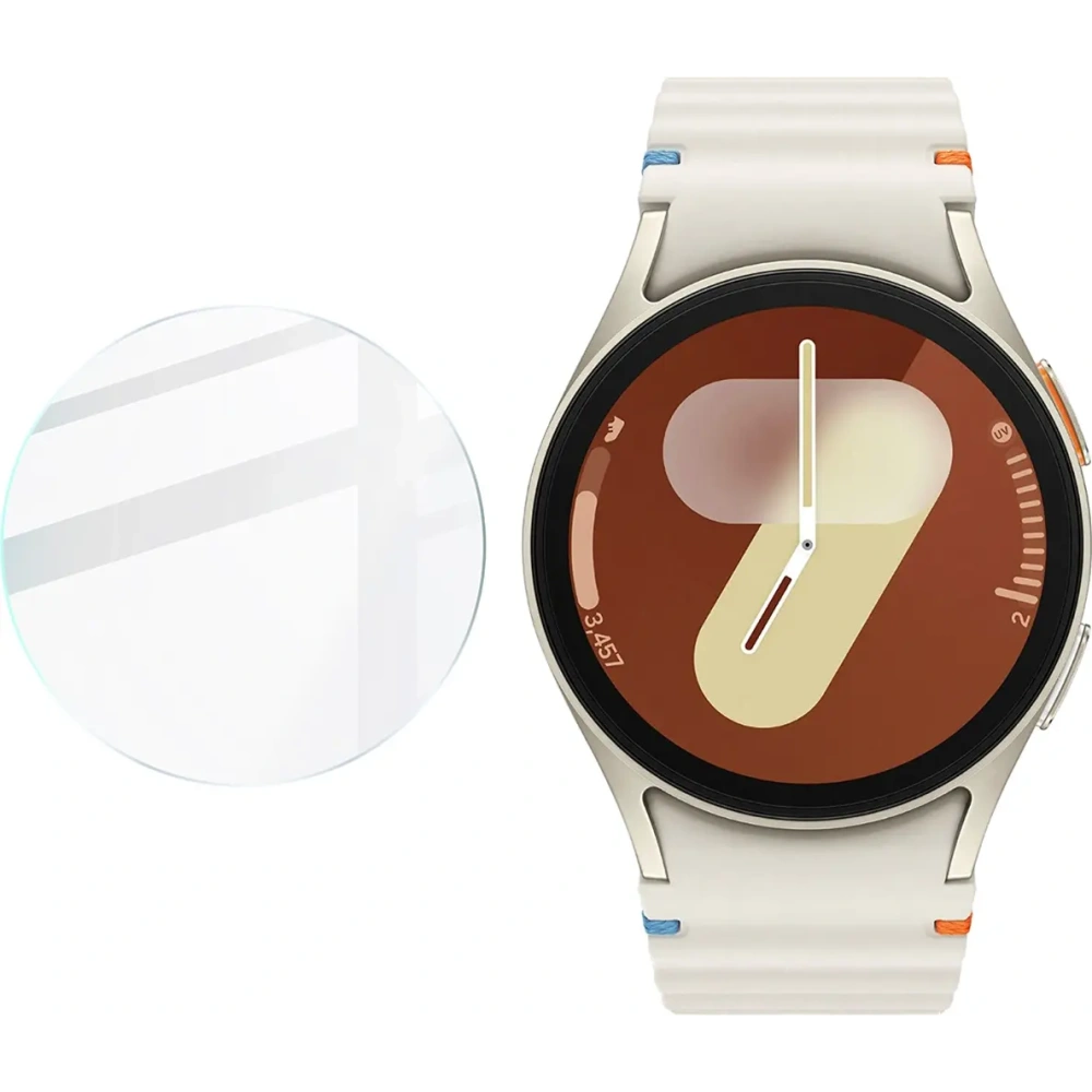 Elastyczne szkło hybrydowe Bizon Glass Watch Mule do Samsung Galaxy Watch 7 40 mm