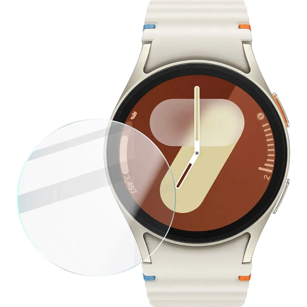 Elastyczne szkło hybrydowe Bizon Glass Watch Mule do Samsung Galaxy Watch 7 40 mm