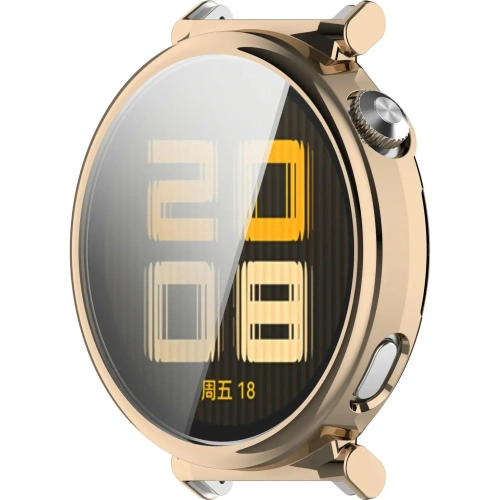 Kup Etui z osłoną ekranu Bizon Case Watch Felipe do Huawei Watch GT 5 Pro 42 mm złote - BIZ6822 - {ean13} - Sklep Home Screen