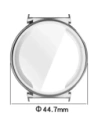 Kup Etui Bizon Case Watch Felipe do Huawei Watch GT 5 Pro 42 mm srebrne - BIZ6825 - {ean13} - Sklep Home Screen