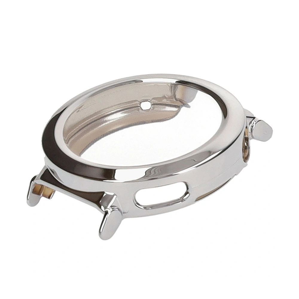 Etui z osłoną ekranu Bizon Case Watch Felipe do Huawei Watch GT 5 Pro 42 mm srebrne