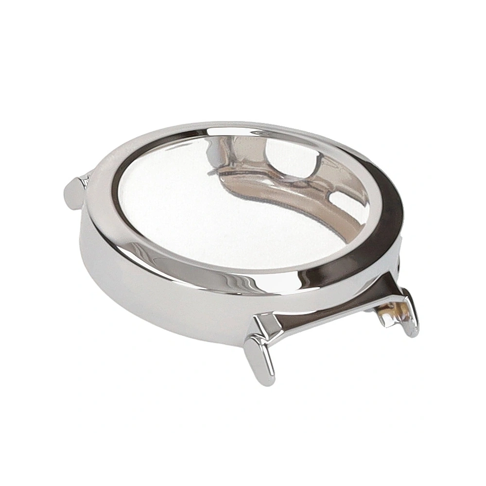 Etui z osłoną ekranu Bizon Case Watch Felipe do Huawei Watch GT 5 Pro 42 mm srebrne