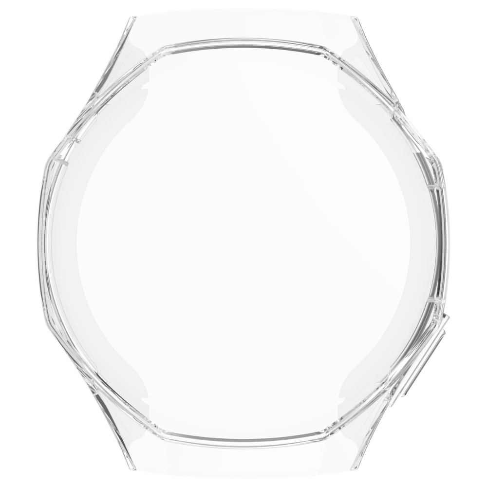 Etui z osłoną ekranu Bizon Case Watch Felipe do Huawei Watch GT 5 Pro 46 mm przeźroczyste