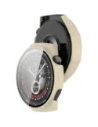 Etui ze skla na hodinky Bizon Case+Glass Watch do Huawei Watch GT 5 Pro 46 mm béžové