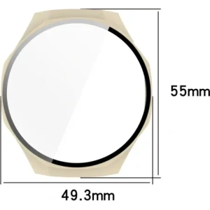 Kup Bizon Case+Glass óra Huawei Watch GT 5 Pro 46 mm bézs - BIZ6827 - {ean13} - Sklep Home Screen