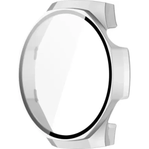 Buy Bizon Case+Glass Watch Huawei Watch GT 5 Pro 46 mm silver satin - BIZ6828 - {ean13} - Home Screen Store Europe