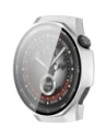 Kup Etui ze szkłem do zegarka Bizon Case+Glass Watch do Huawei Watch GT 5 Pro 46 mm srebrne satynowe - BIZ6828 - {ean13} - Sklep Home Screen