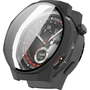 Buy Bizon Case+Glass Watch Huawei Watch GT 5 Pro 46 mm black matte - BIZ6829 - {ean13} - Home Screen Store Europe