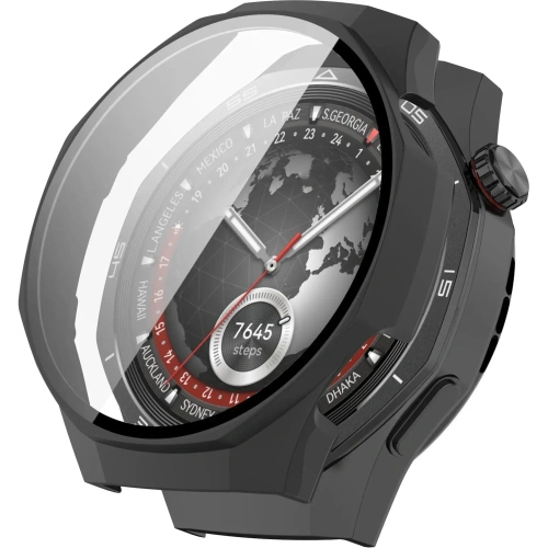 Kup Etui ze szkłem do zegarka Bizon Case+Glass Watch do Huawei Watch GT 5 Pro 46 mm czarne matowe - BIZ6829 - {ean13} - Sklep Home Screen