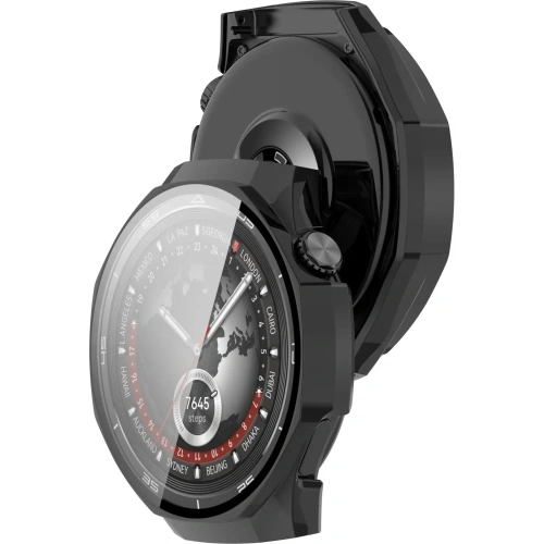 Kup Etui ze szkłem do zegarka Bizon Case+Glass Watch do Huawei Watch GT 5 Pro 46 mm czarne - BIZ6831 - {ean13} - Sklep Home Screen