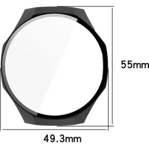 Buy Case with glass for the Bizon Case+Glass Watch for Huawei Watch GT 5 Pro 46 mm black - BIZ6831 - {ean13} - Home Screen Store Europe