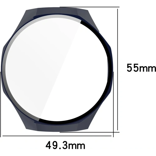 Buy Bizon Case+Glass Watch Huawei Watch GT 5 Pro 46 mm blue - BIZ6832 - {ean13} - Home Screen Store Europe