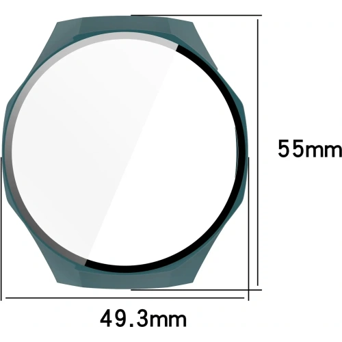 Kup Bizon Case+Glass Uhr Huawei Uhr GT 5 Pro 46 mm grün - BIZ6835 - {ean13} - Sklep Home Screen