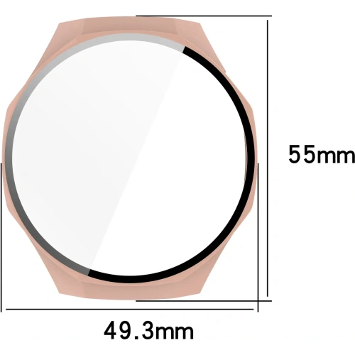 Kup Etui ze skla na hodinky Bizon Case+Glass Watch do Huawei Watch GT 5 Pro 46 mm růžové - BIZ6836 - {ean13} - Sklep Home Screen