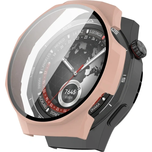 Kup Etui ze skla na hodinky Bizon Case+Glass Watch do Huawei Watch GT 5 Pro 46 mm růžové - BIZ6836 - {ean13} - Sklep Home Screen