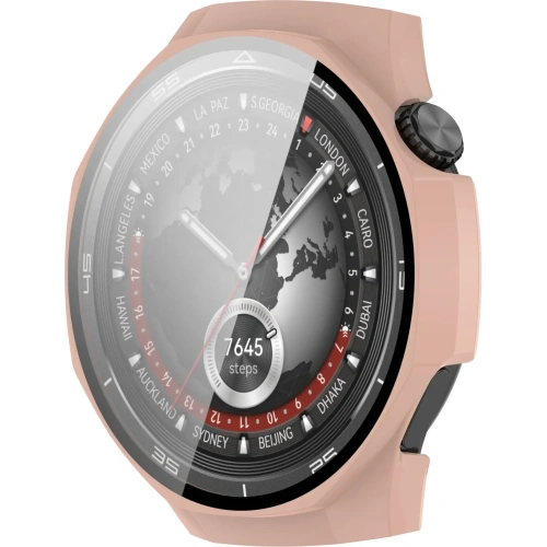 Kup Etui ze skla na hodinky Bizon Case+Glass Watch do Huawei Watch GT 5 Pro 46 mm růžové - BIZ6836 - {ean13} - Sklep Home Screen