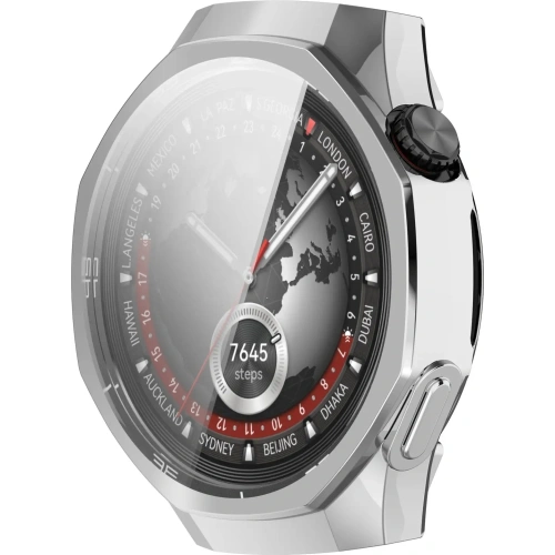 Kup Etui z osłoną ekranu Bizon Case Watch Felipe do Huawei Watch GT 5 Pro 46 mm srebrne - BIZ6839 - {ean13} - Sklep Home Screen