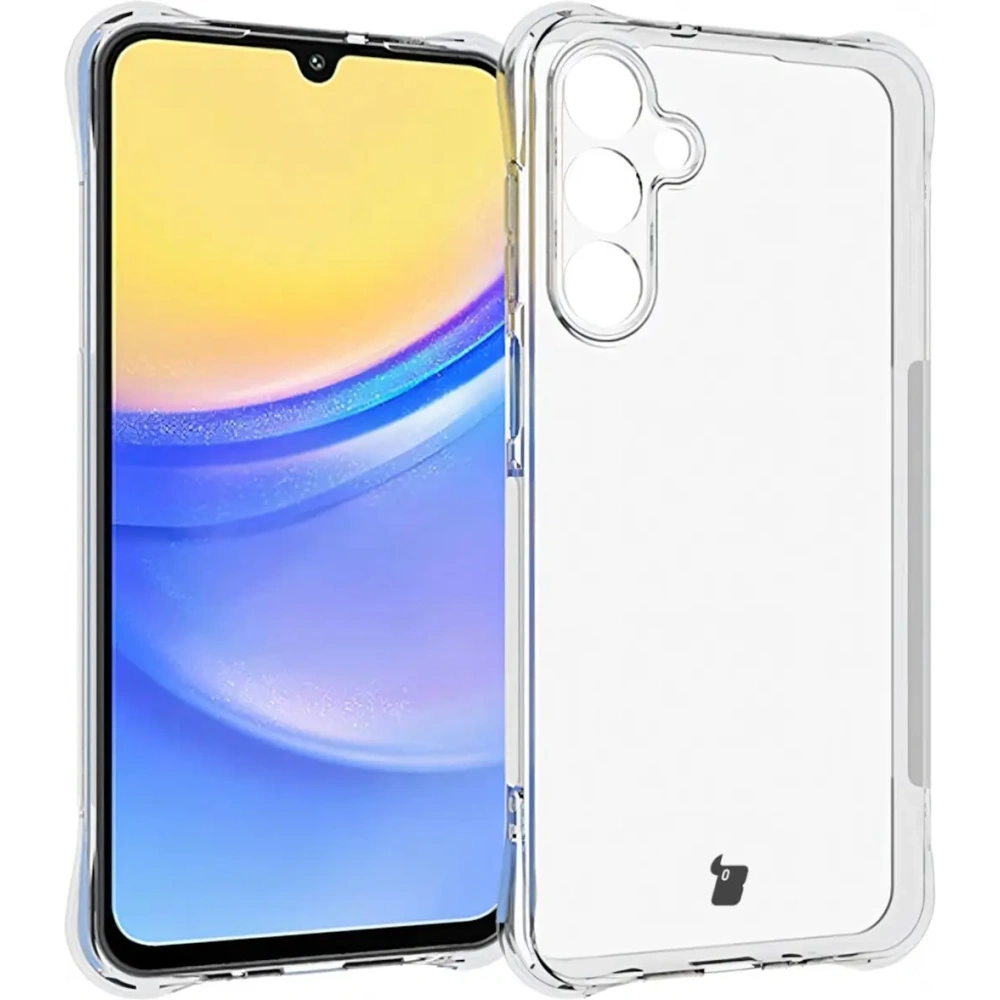 Etui + 2x szkło na ekran Bizon Case Clear Pack do Samsung Galaxy A16 4G/5G przezroczyste