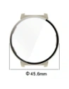 Kup Etui ze szkłem do zegarka Bizon Case+Glass Watch do Huawei Watch GT 5 Pro 42 mm beżowe - BIZ6842 - {ean13} - Sklep Home Screen