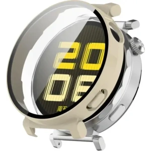 Kup Bizon Case+Glass Óra Huawei Watch GT 5 Pro 42 mm bézs - BIZ6842 - {ean13} - Sklep Home Screen