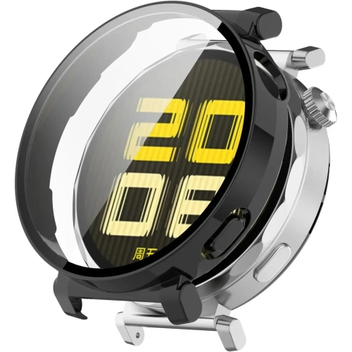 Kup Etui ze szkłem do zegarka Bizon Case+Glass Watch do Huawei Watch GT 5 Pro 42 mm czarne - BIZ6843 - {ean13} - Sklep Home Screen