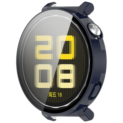 Kup Etui ze szkłem do zegarka Bizon Case+Glass Watch do Huawei Watch GT 5 Pro 42 mm niebieskie - BIZ6844 - {ean13} - Sklep Home Screen