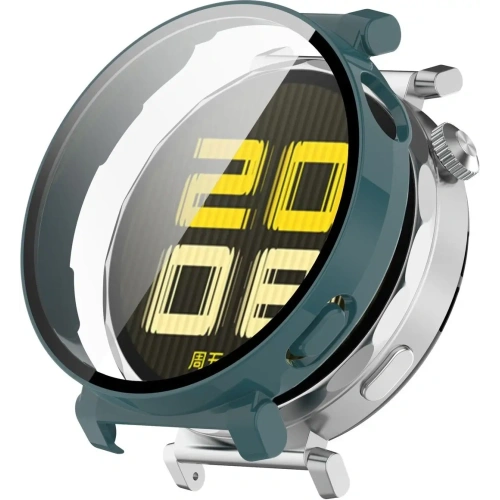 Kup Etui ze szkłem do zegarka Bizon Case+Glass Watch do Huawei Watch GT 5 Pro 42 mm zielone - BIZ6846 - {ean13} - Sklep Home Screen