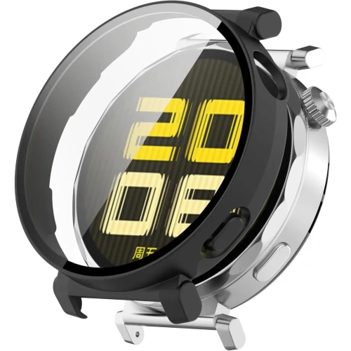 Kup Bizon Case+Glass Uhr Huawei Uhr GT 5 Pro 42 mm schwarz matt - BIZ6848 - {ean13} - Sklep Home Screen